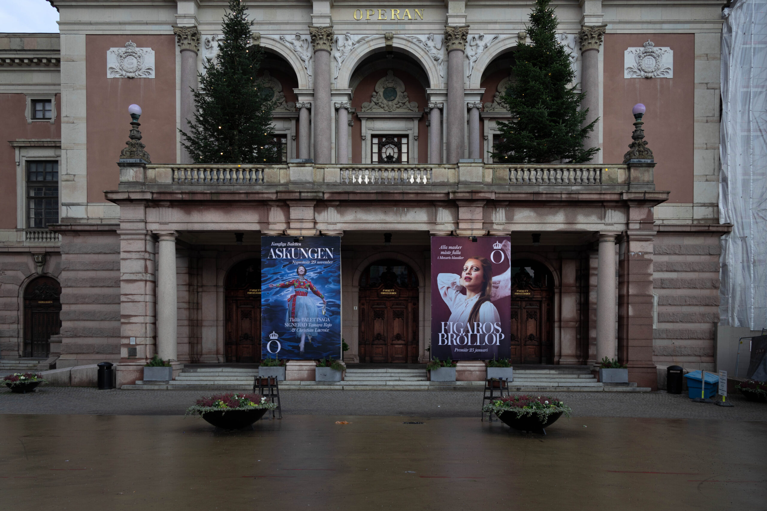 Stockholm Opera entrance