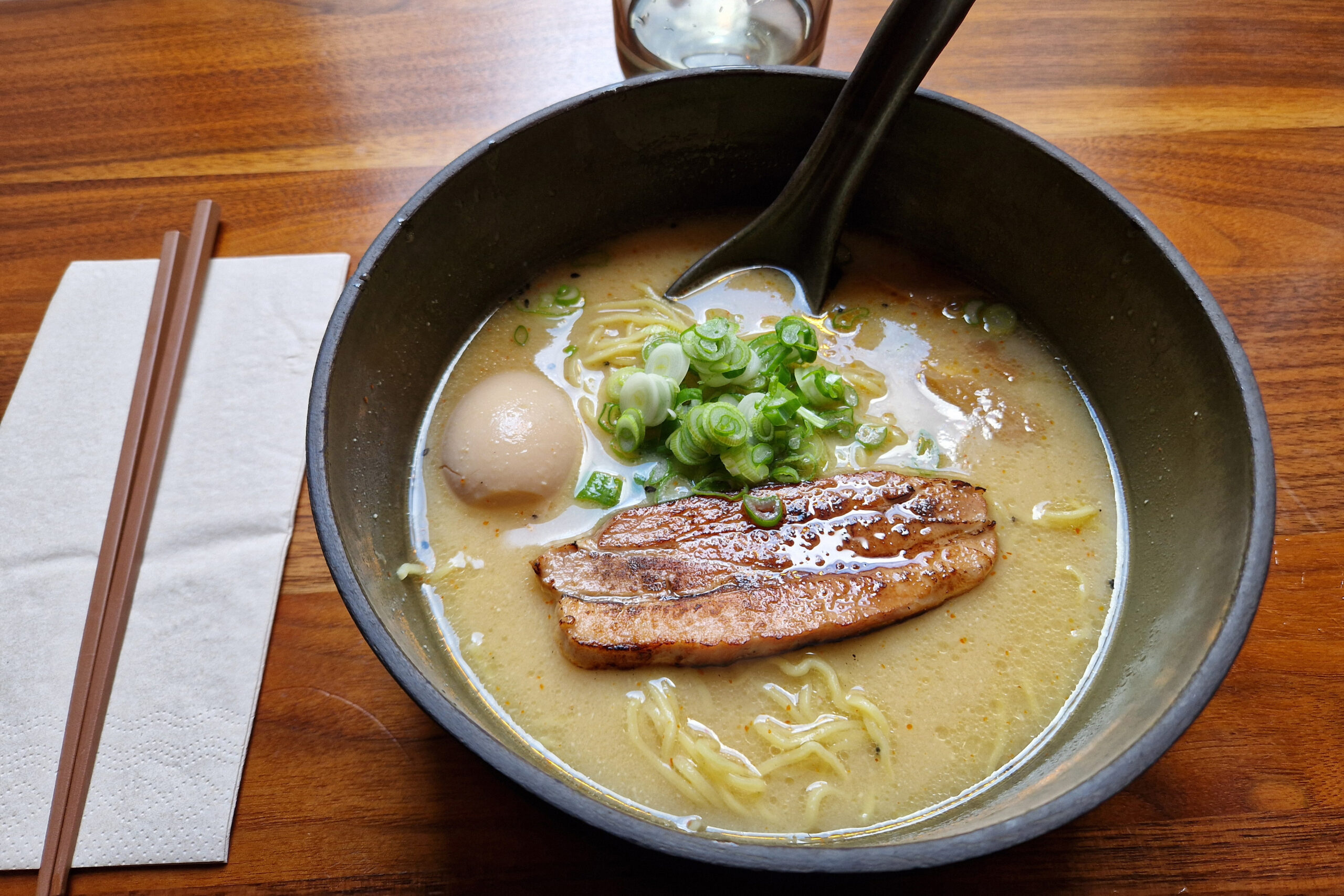 Bowl of ramen (at Stiernan Ramen)