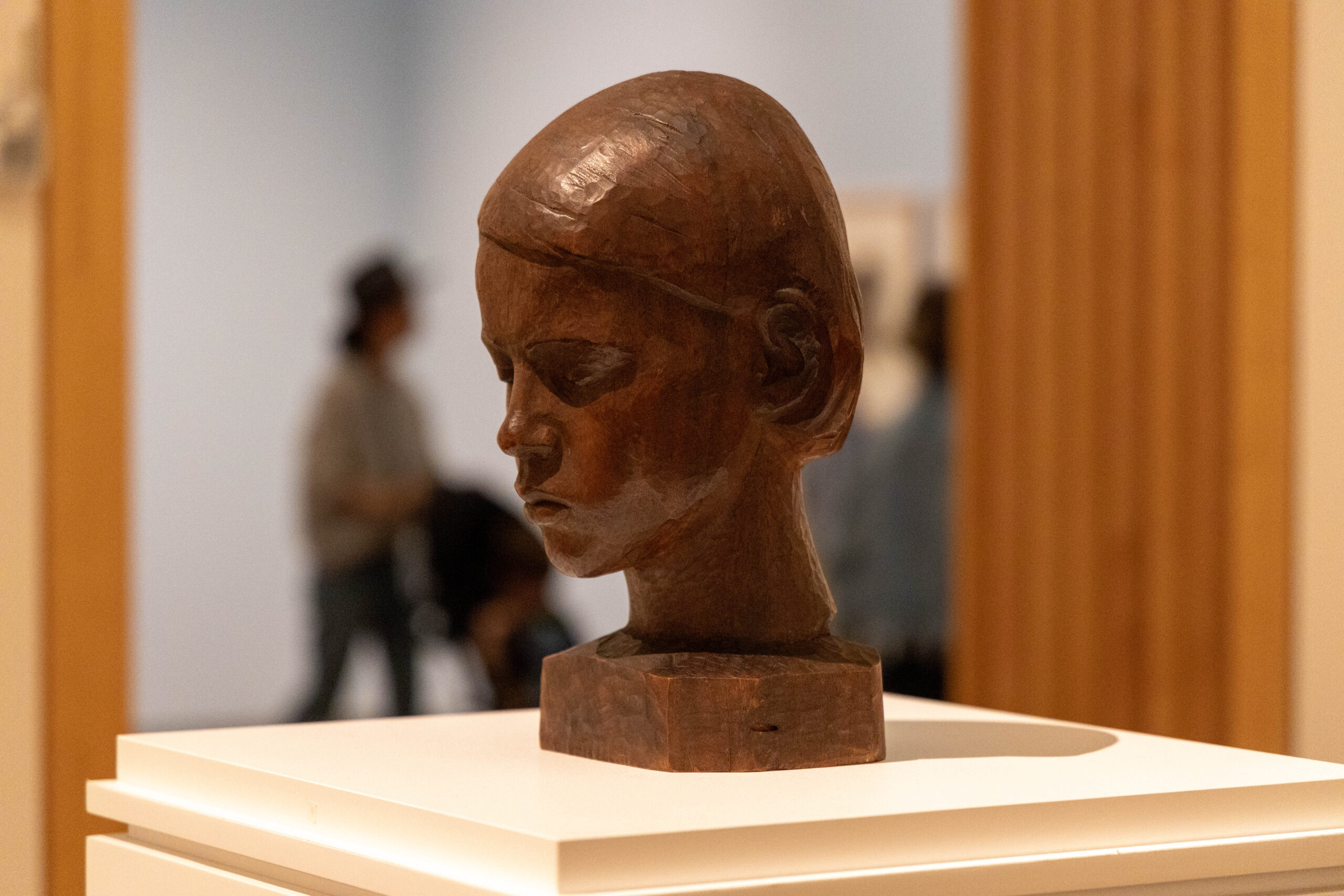 Modern Art Museum Sculpture at Modern Art Museum.