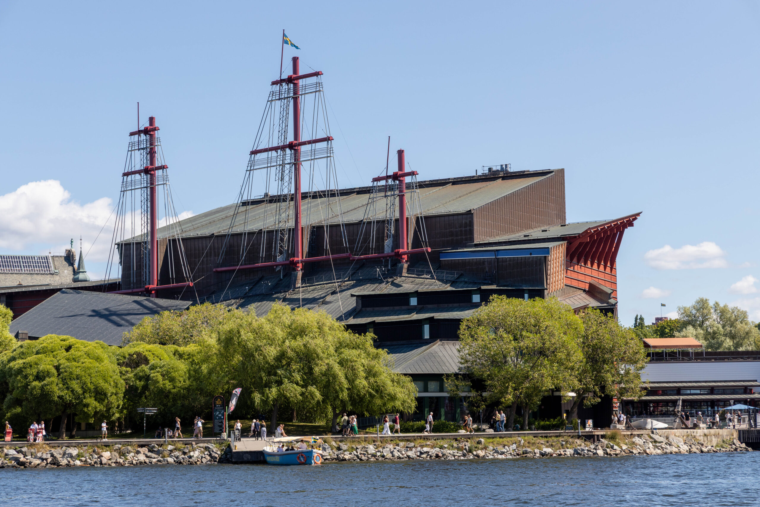 Vasa Museum View of the Vasa Museum from the water.
