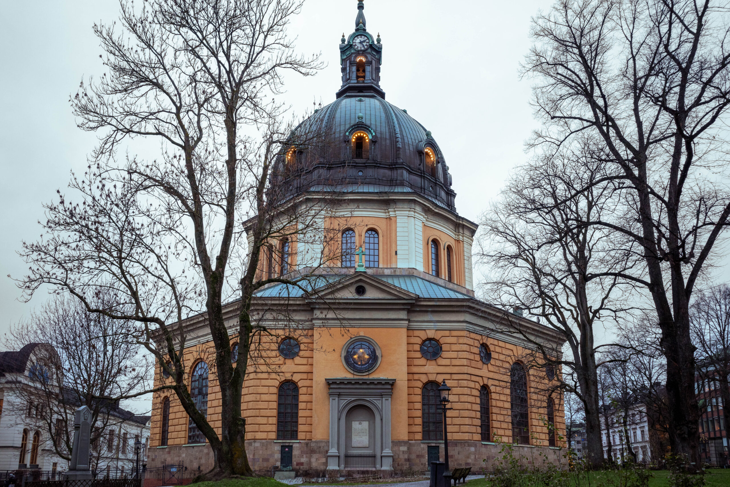 Hedvig Eleonora Church in Stockholm, Sweden