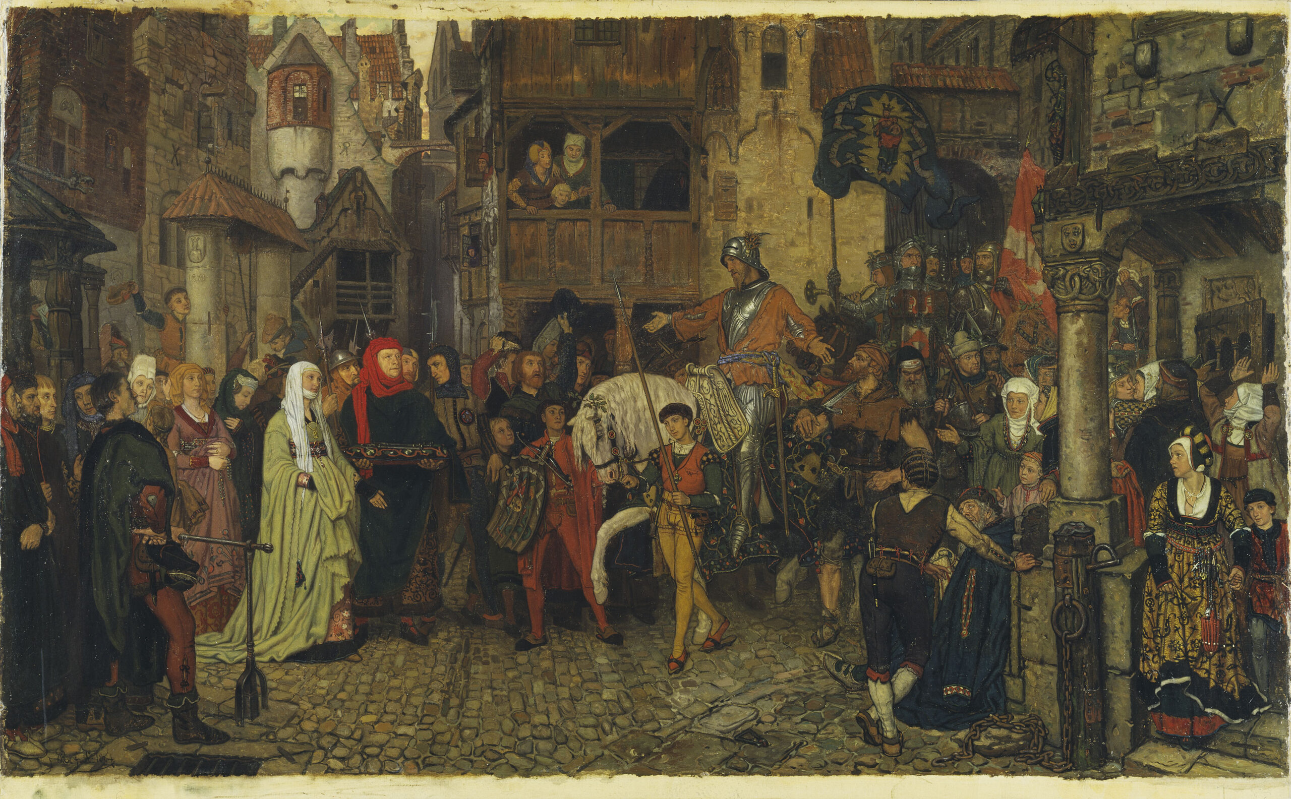 The Entry of Sten Sture the Elder into Stockholm “The Entry of Sten Sture the Elder into Stockholm,” painted by Georg von Rosen (1864)