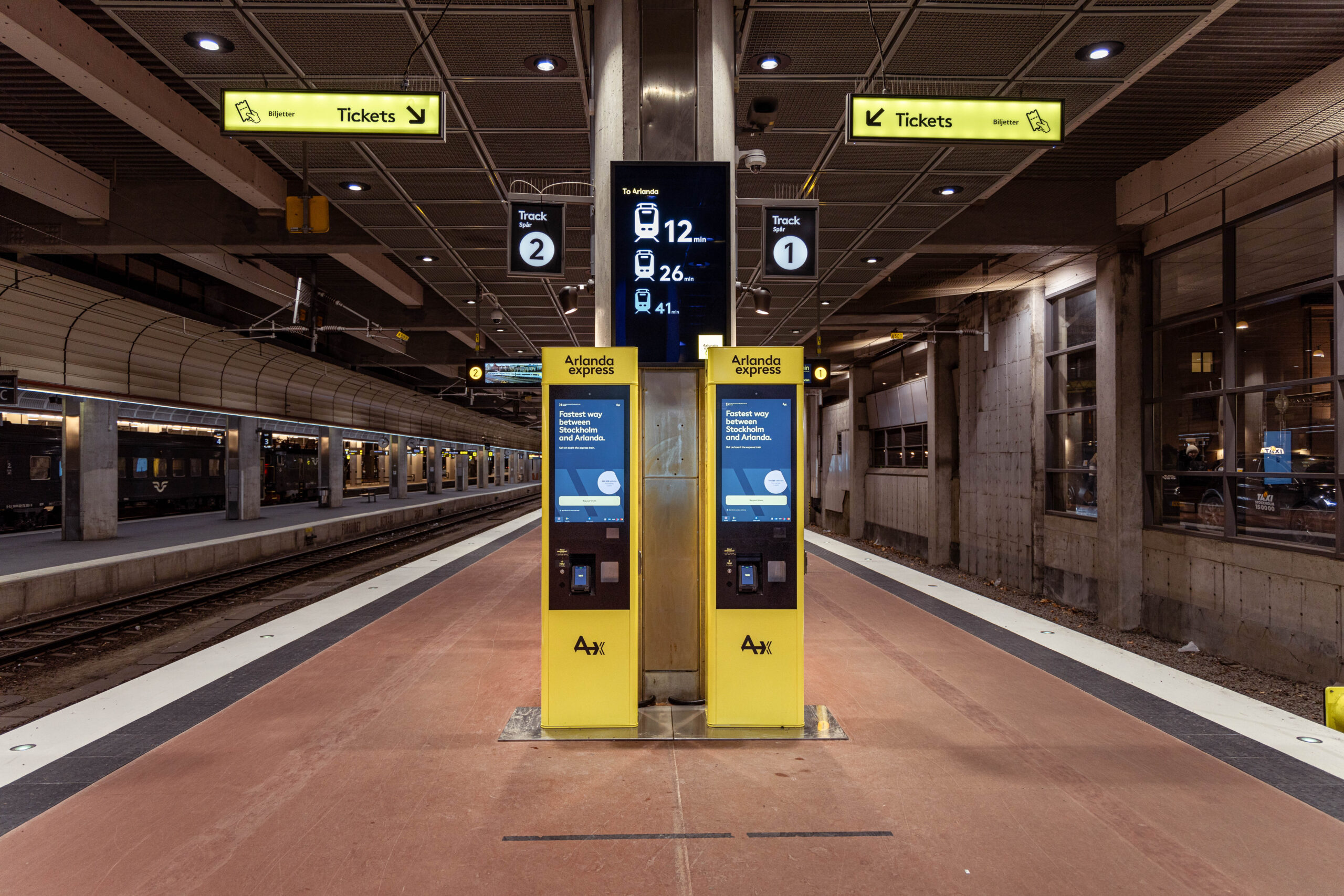 Arlanda Express at the Central Station