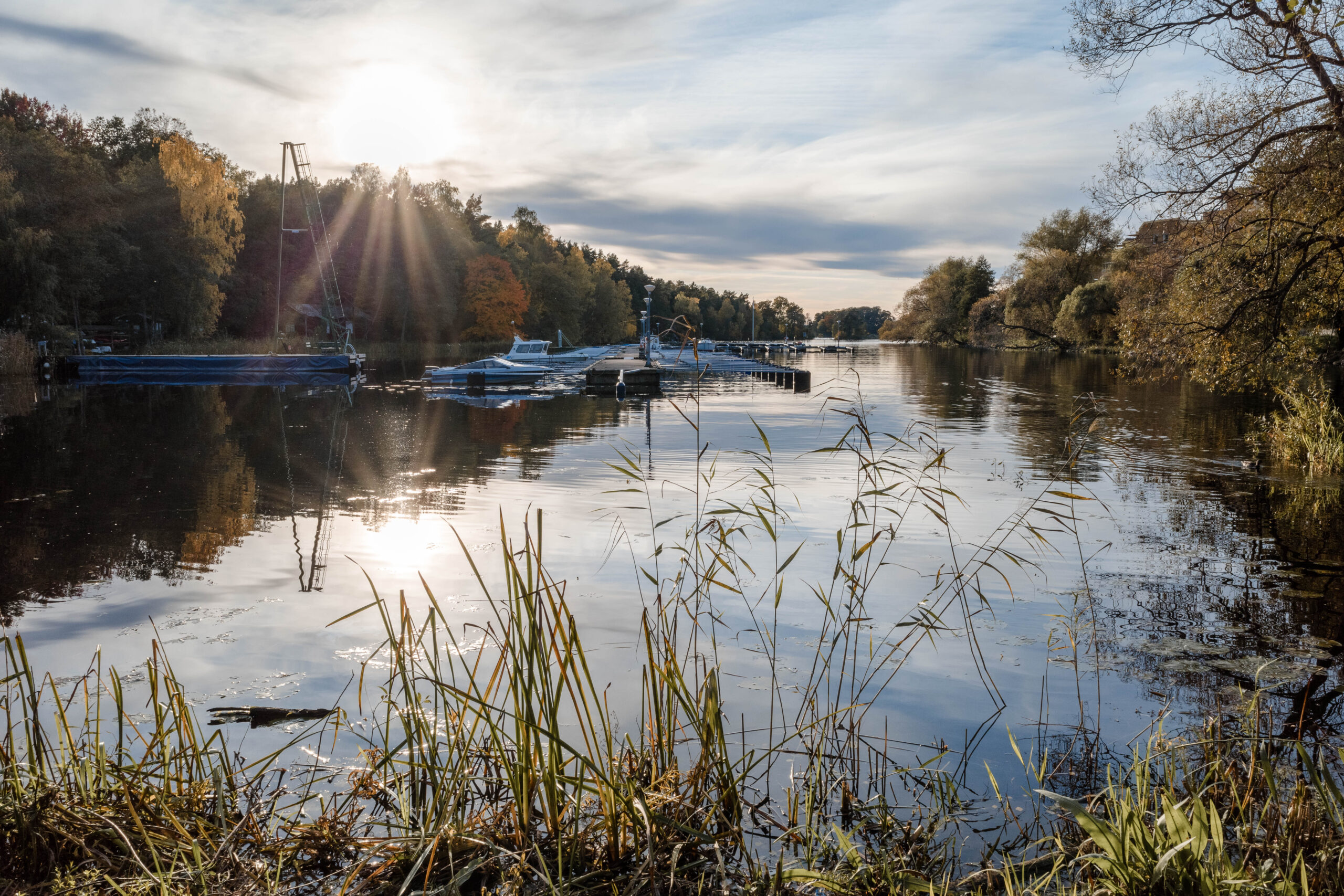 Sunset at Mörtviken, Stockholm