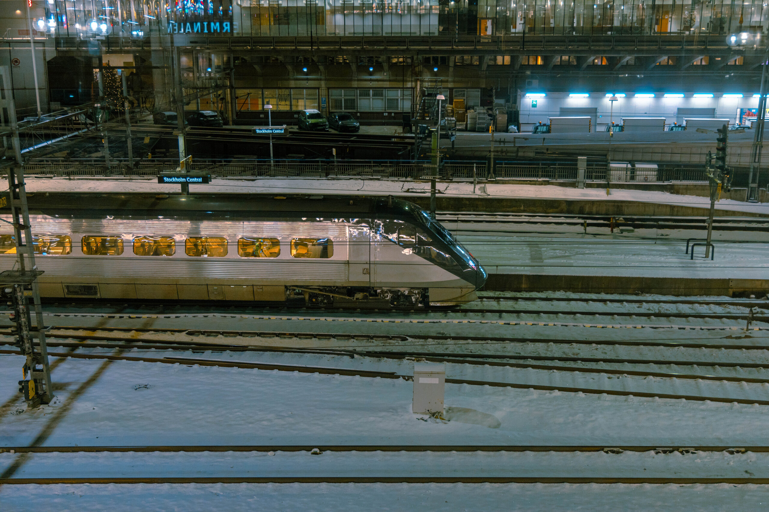 Train at Central Station