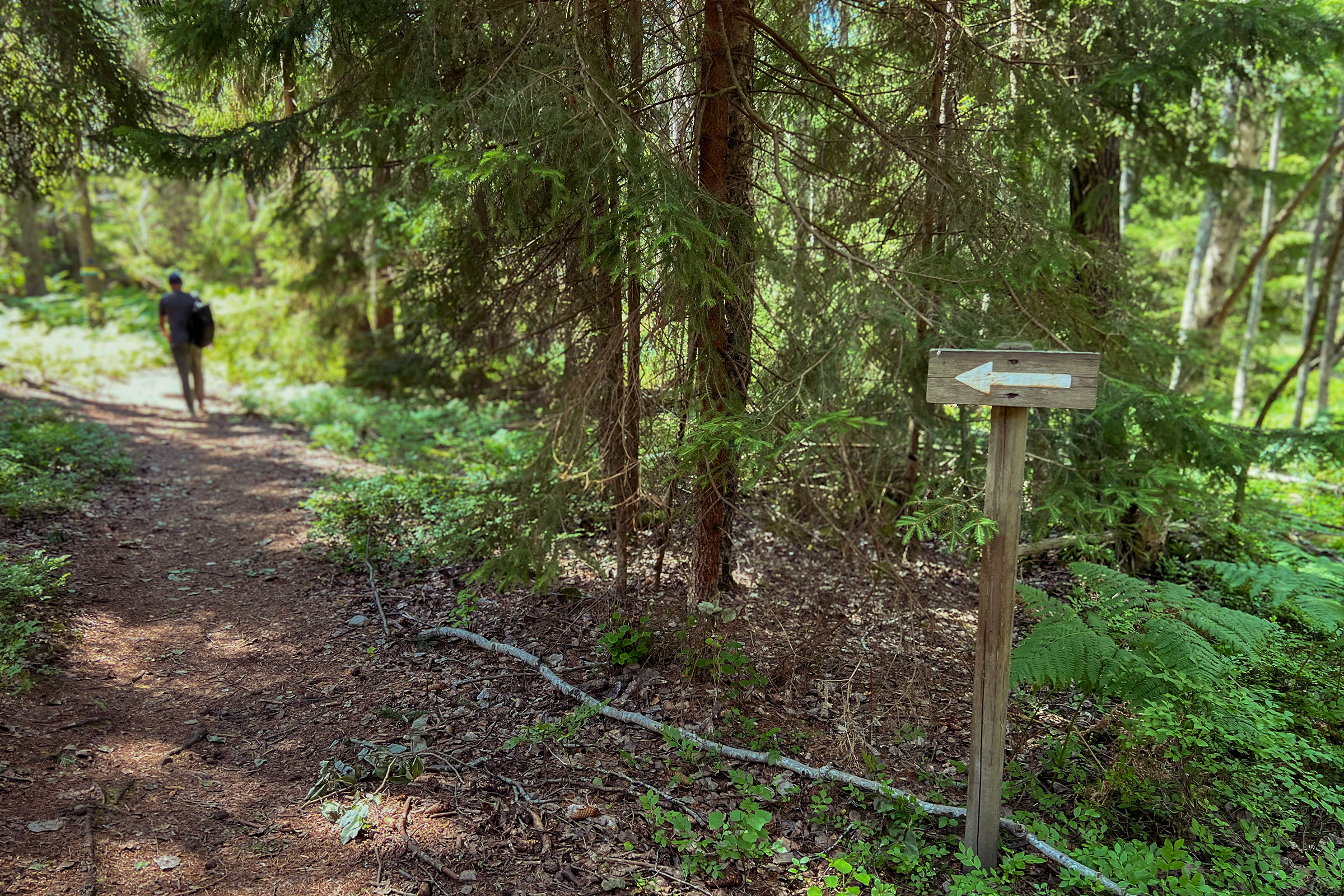 Grinda direction sign