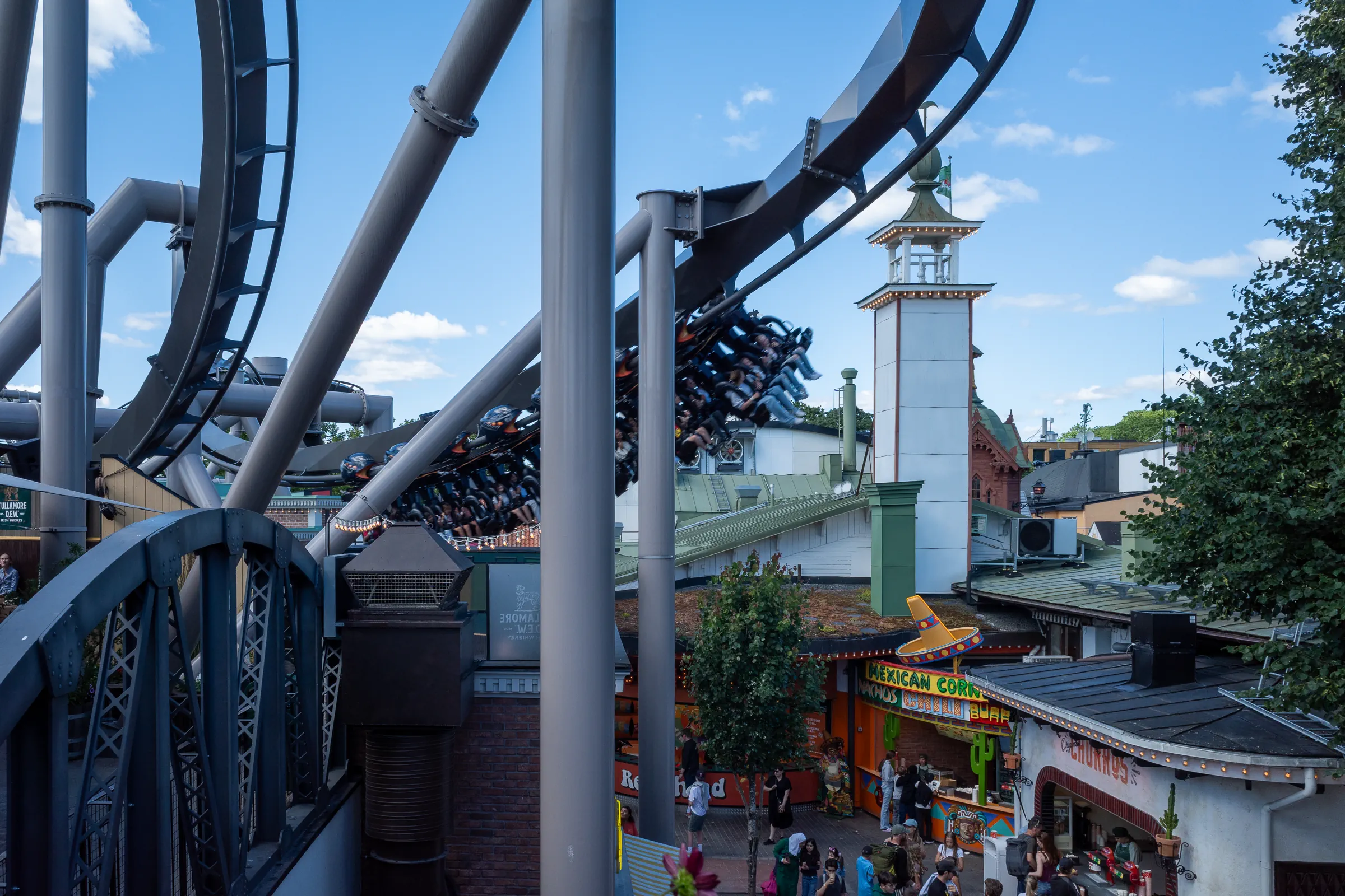 The roller coaster Monster fir the true thrill seekers.
